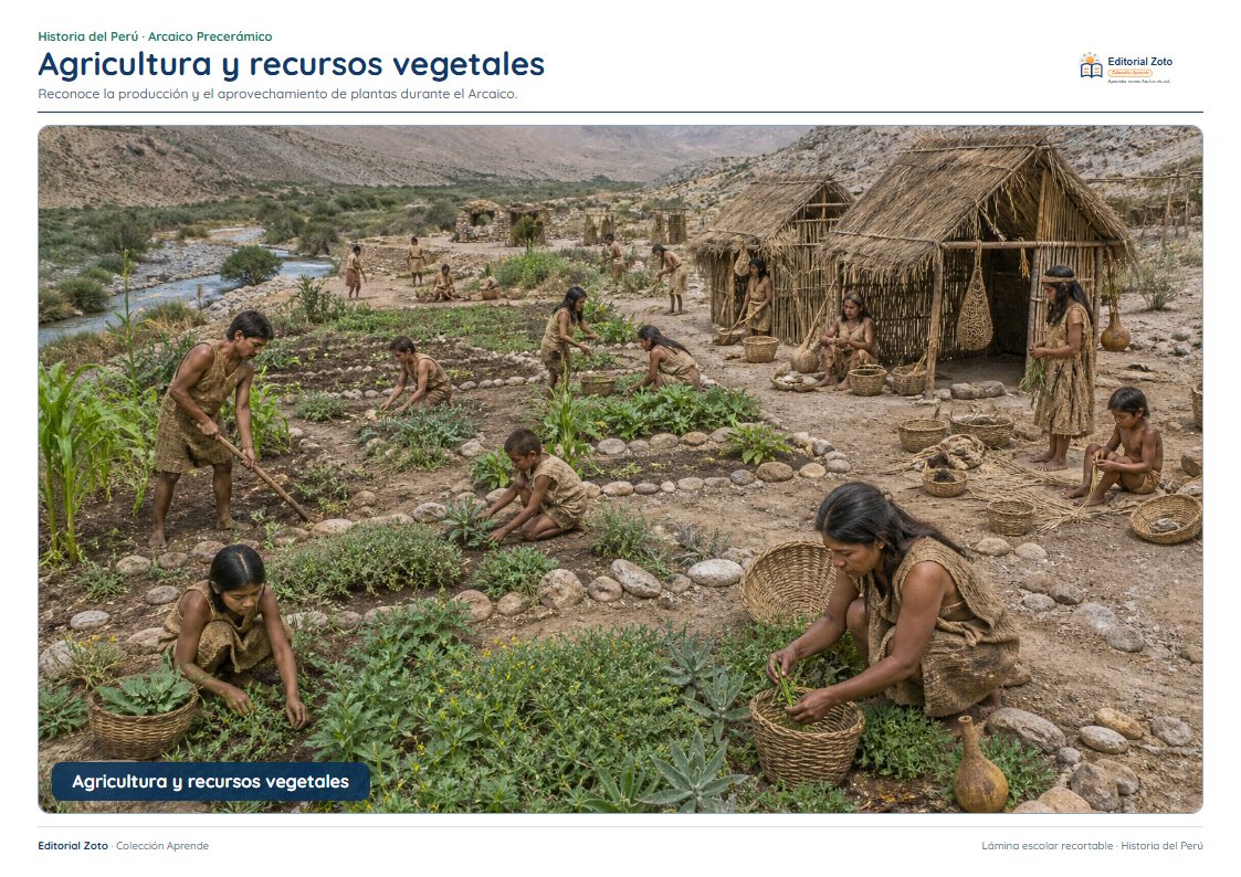 Imagen representativa de Economía y tecnologías precerámicas