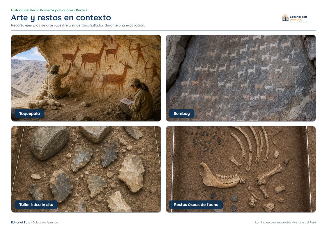 Vista previa de la lámina: Arte y restos en contexto