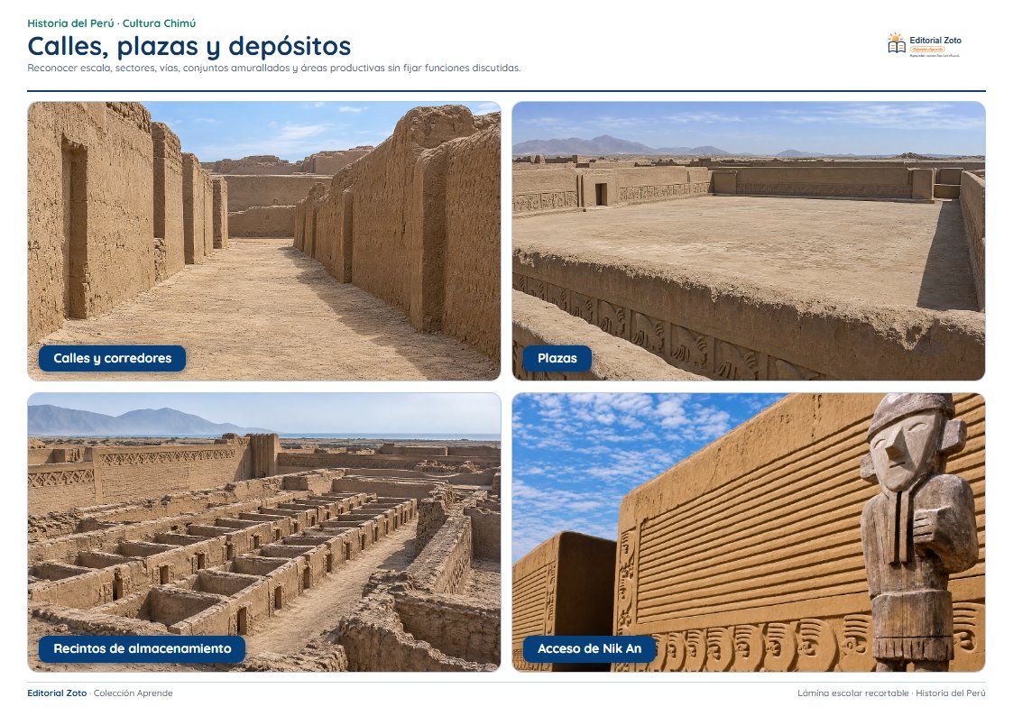 Vista previa de la lámina: Calles, plazas y depósitos