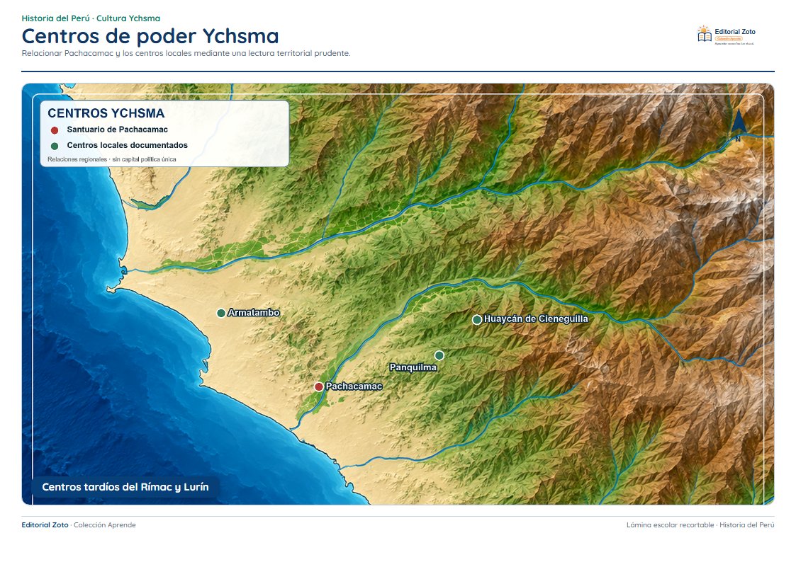 Vista previa de la lámina: Centros de poder Ychsma