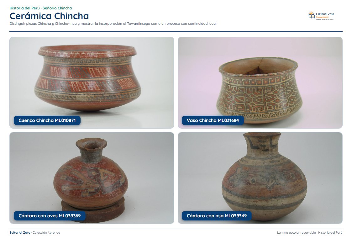 Vista previa de la lámina: Cerámica Chincha
