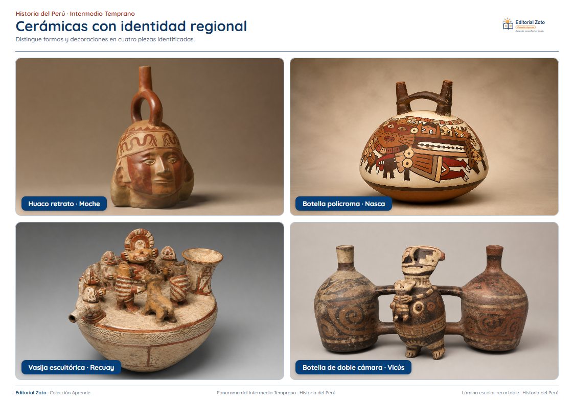 Vista previa de la lámina: Cerámicas con identidad regional