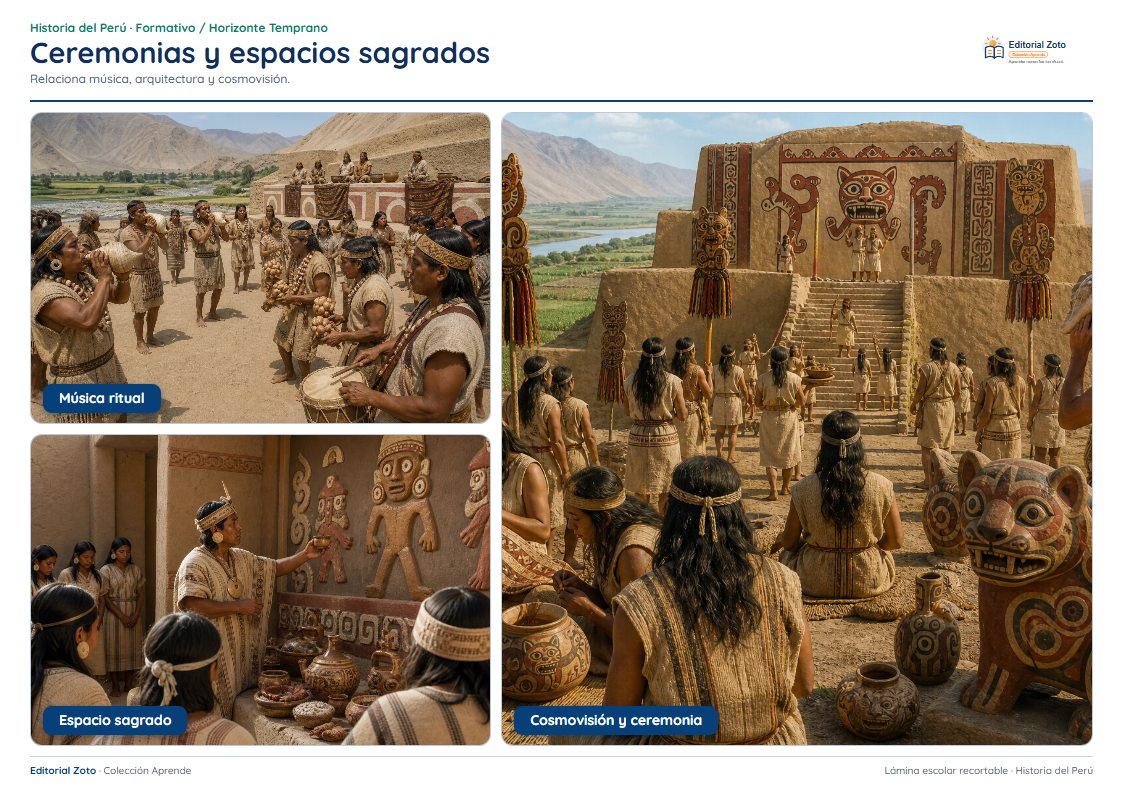 Vista previa de la lámina: Ceremonias y espacios sagrados