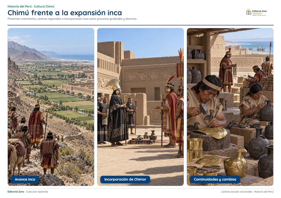 Vista previa de la lámina: Chimú frente a la expansión inca