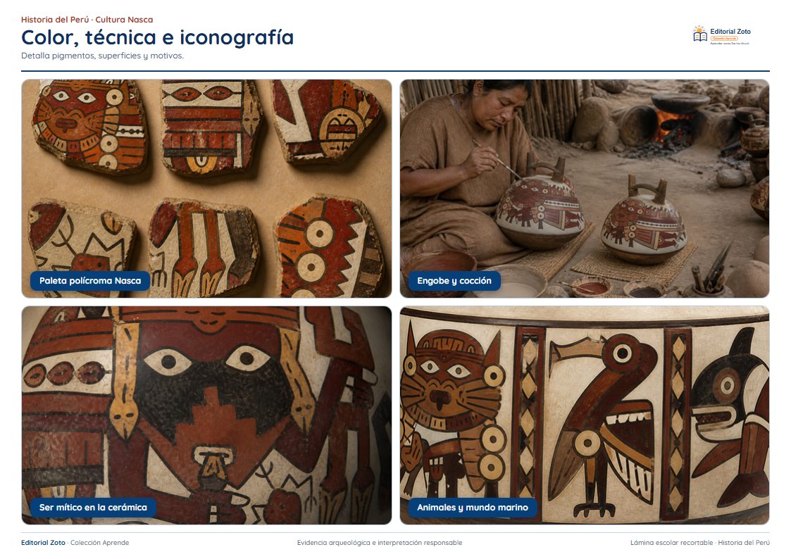 Vista previa de la lámina: Color, técnica e iconografía