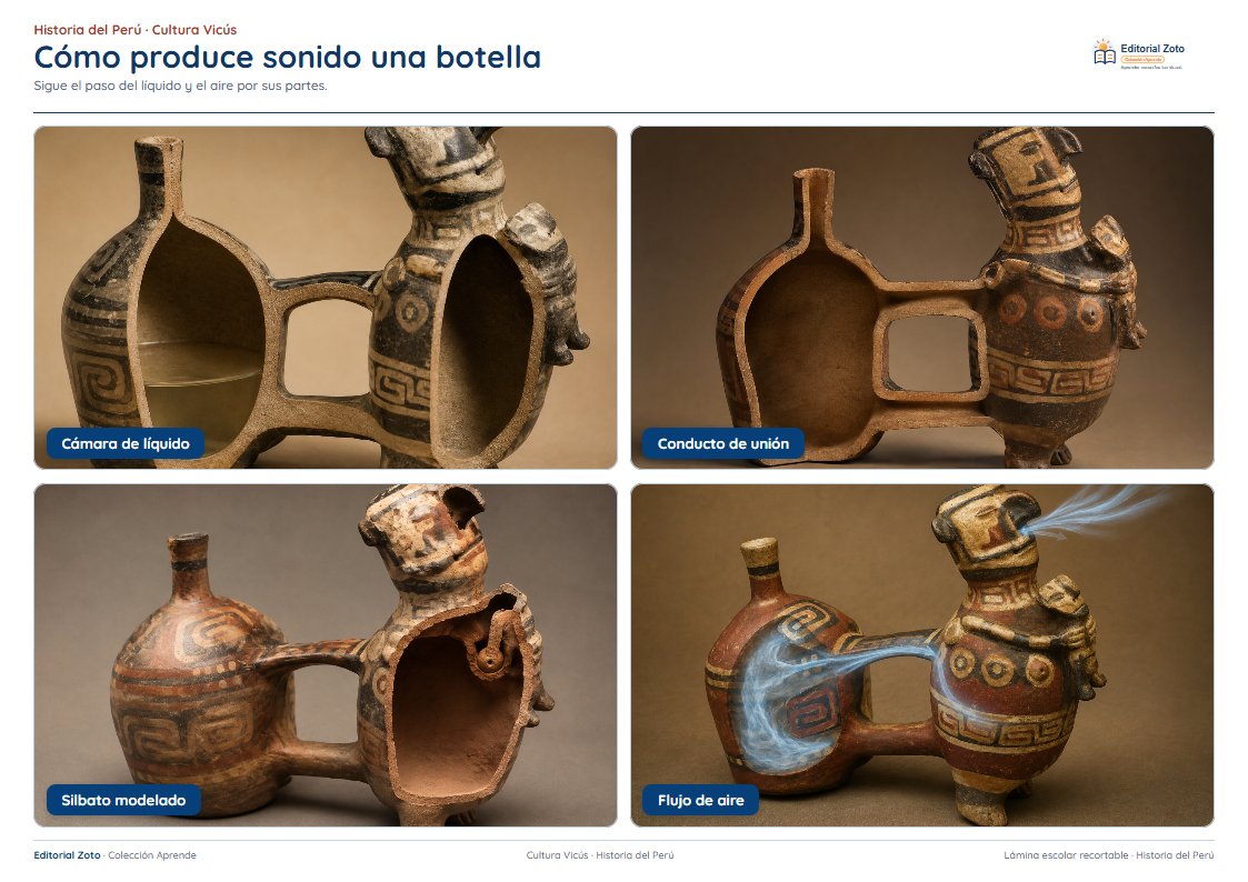 Vista previa de la lámina: Cómo produce sonido una botella