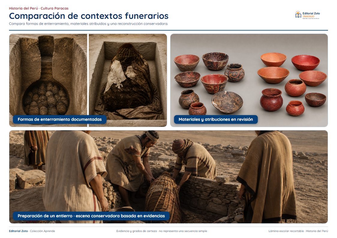 Vista previa de la lámina: Comparación de contextos funerarios