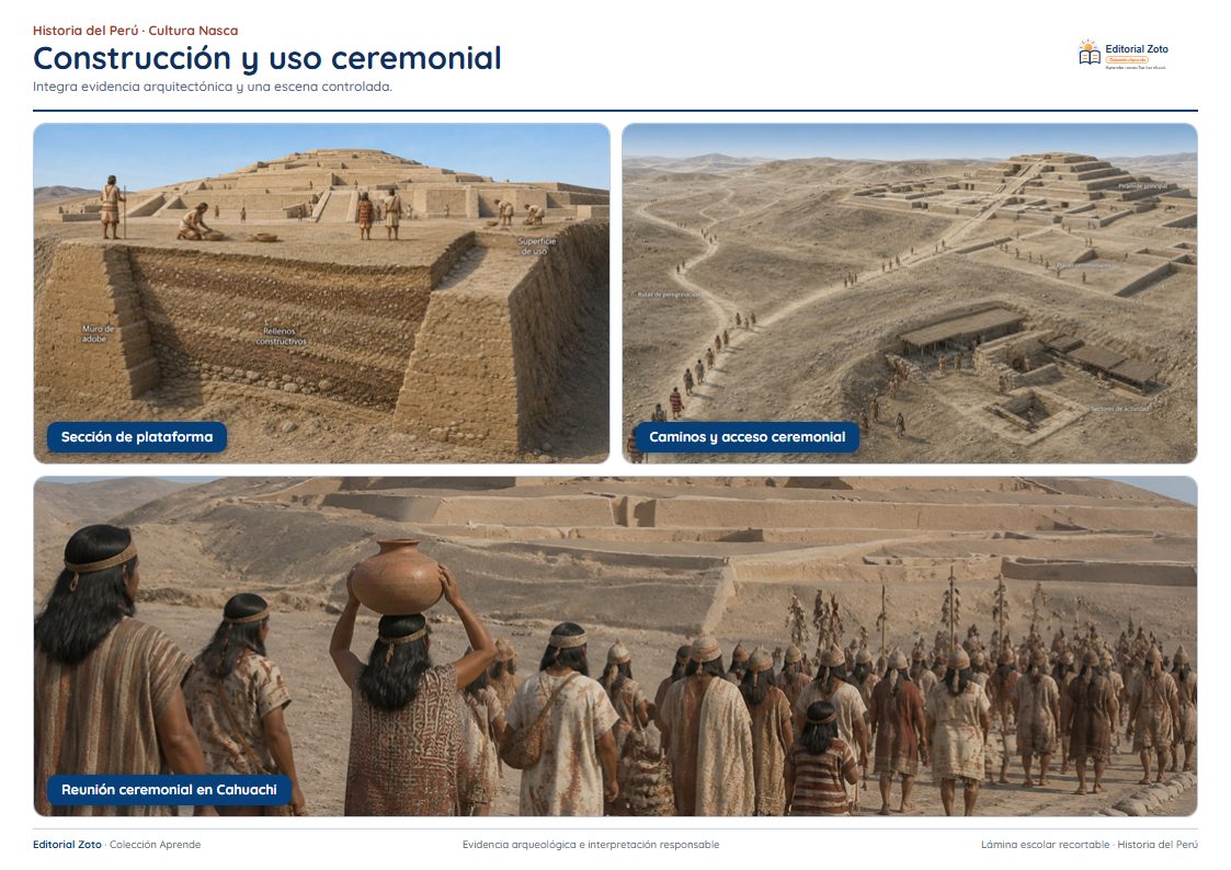 Vista previa de la lámina: Construcción y uso ceremonial