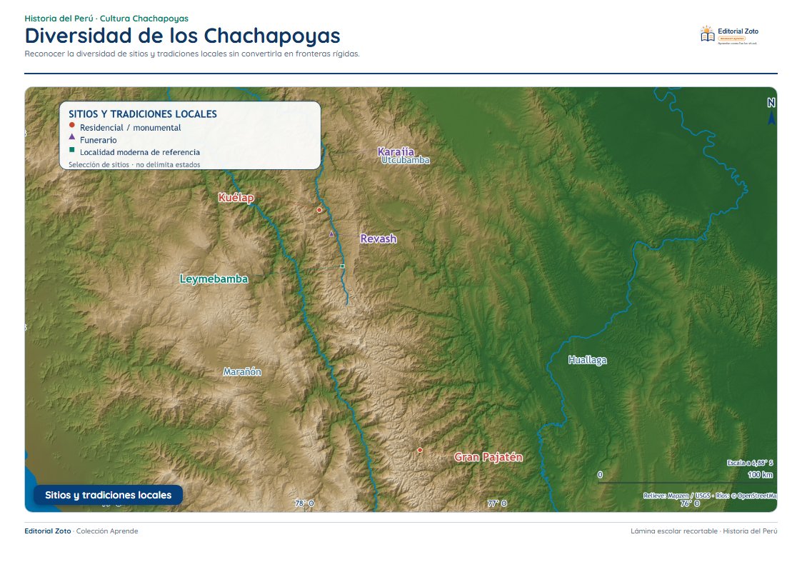 Vista previa de la lámina: Diversidad de los Chachapoyas