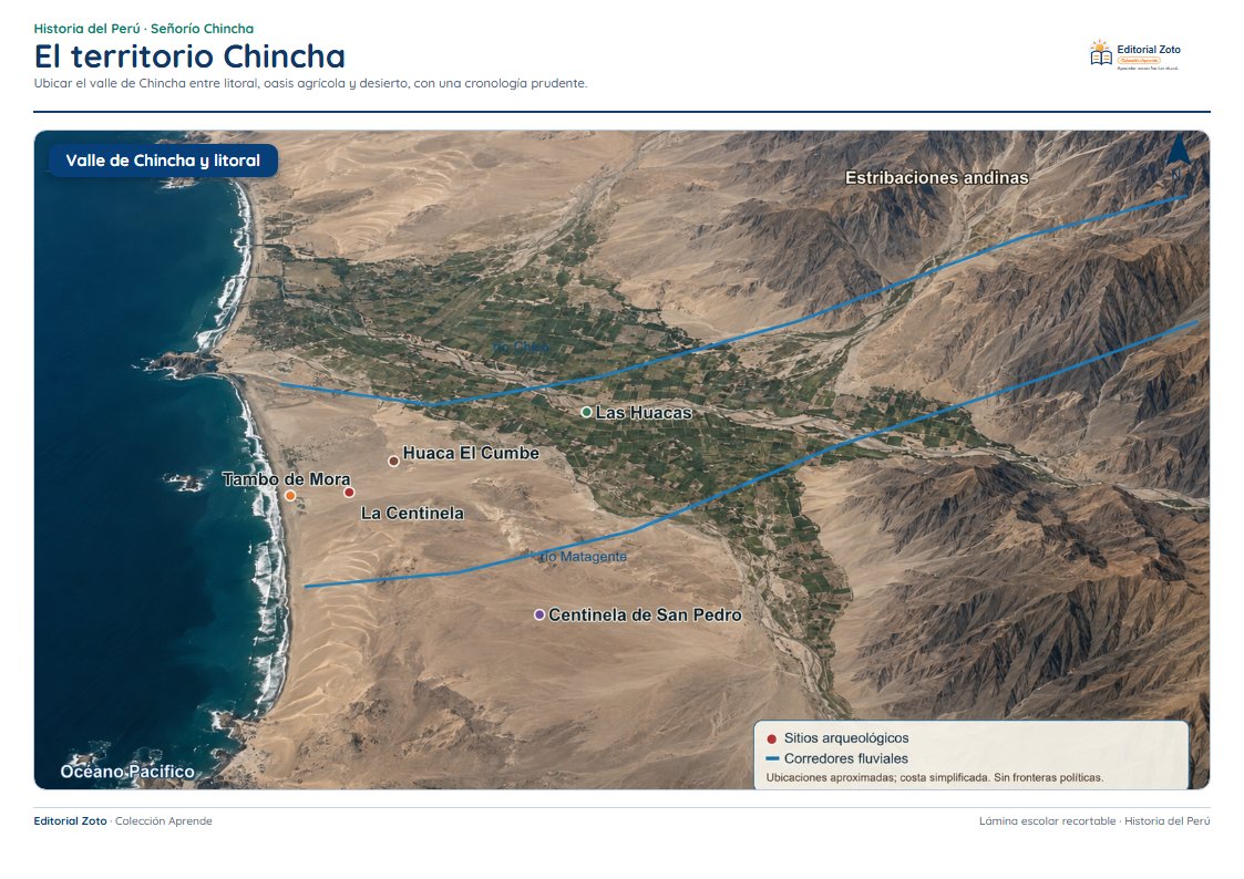Vista previa de la lámina: El territorio Chincha