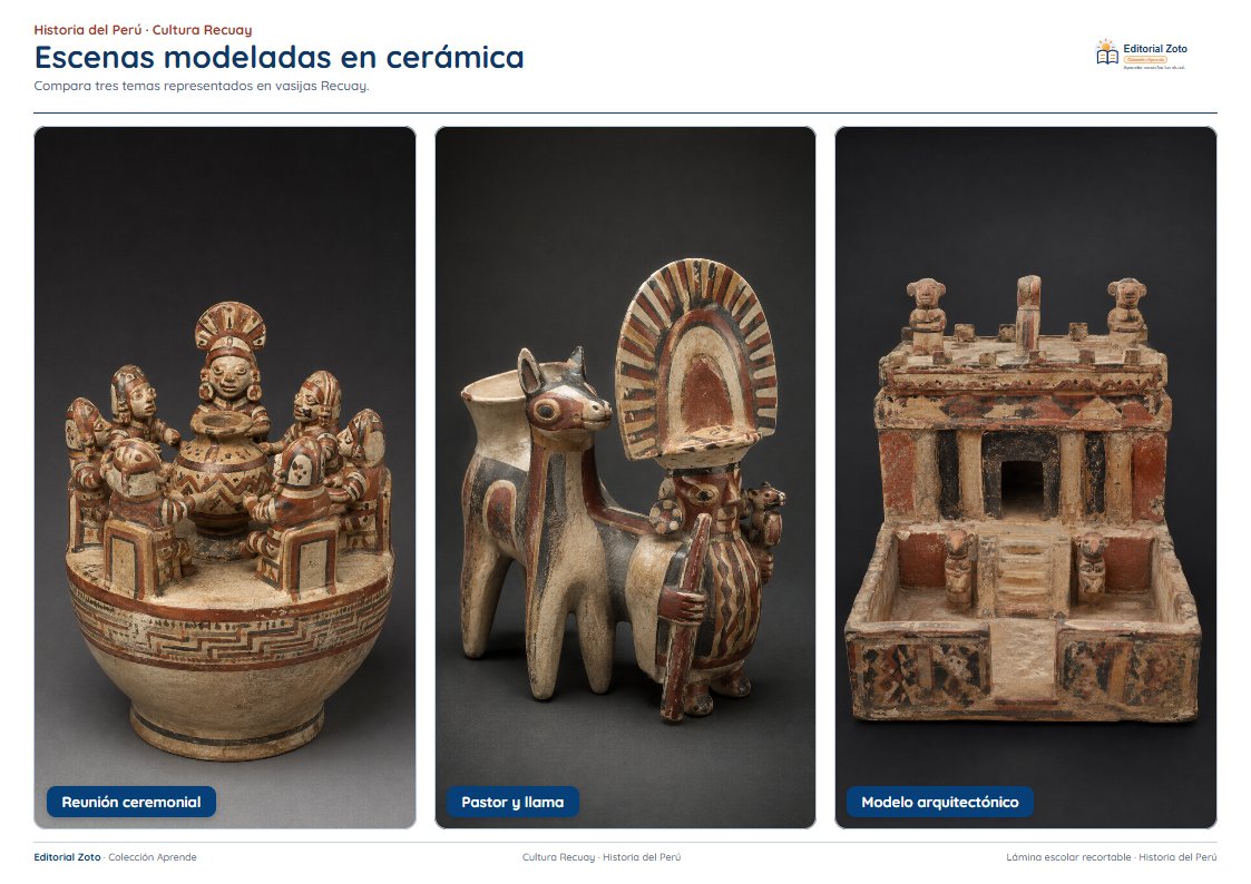 Vista previa de la lámina: Escenas modeladas en cerámica