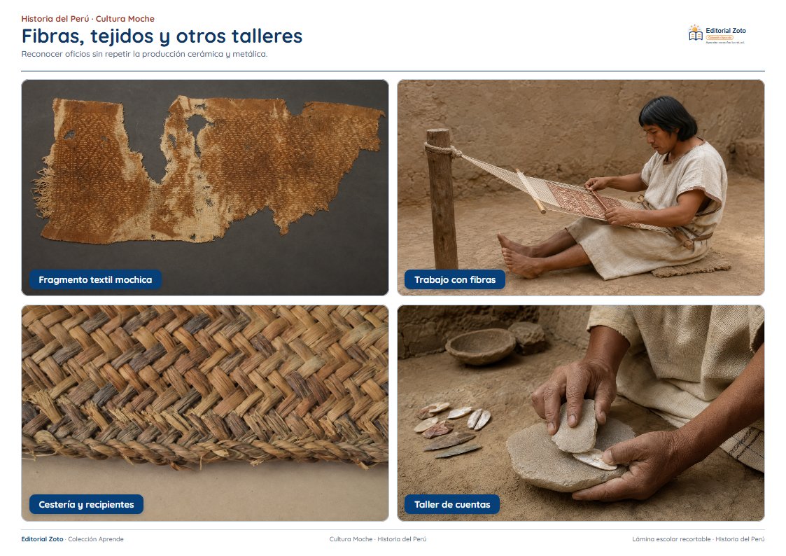 Vista previa de la lámina: Fibras, tejidos y otros talleres
