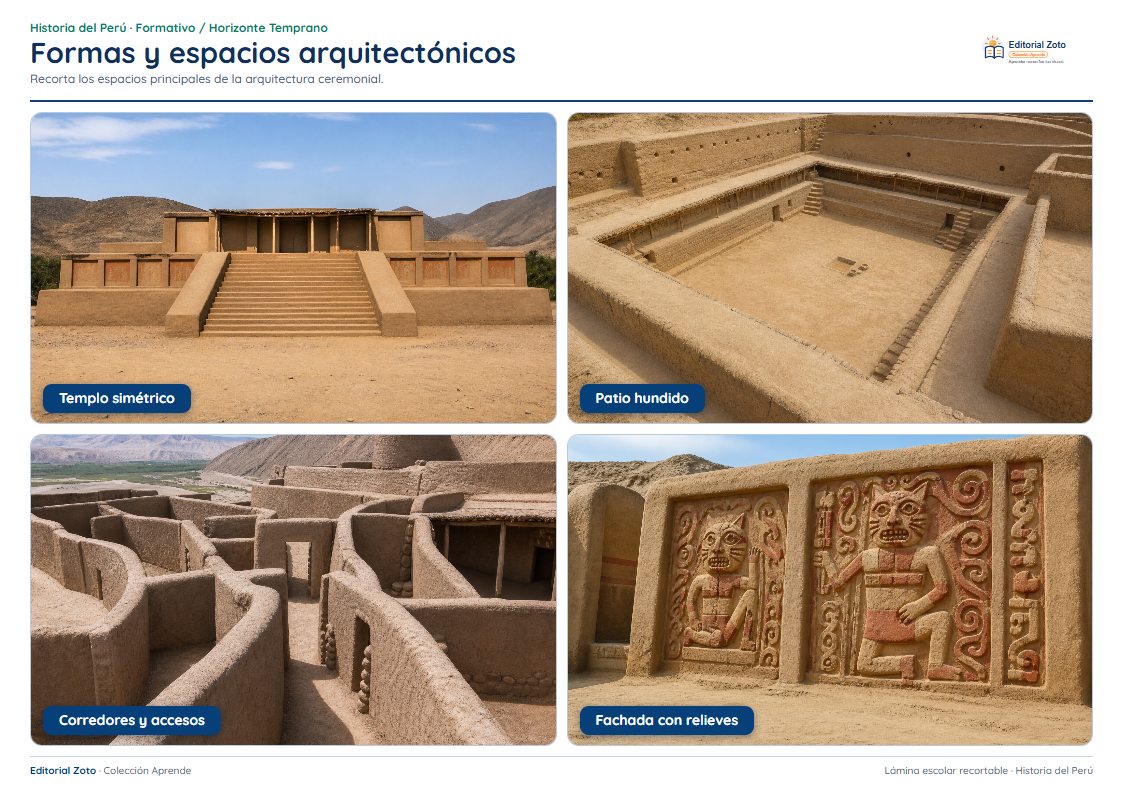 Vista previa de la lámina: Formas y espacios arquitectónicos