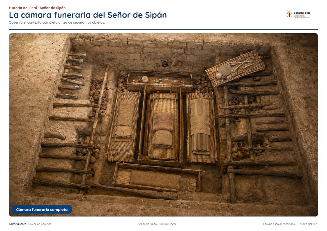 Imagen representativa de La tumba del Señor de Sipán