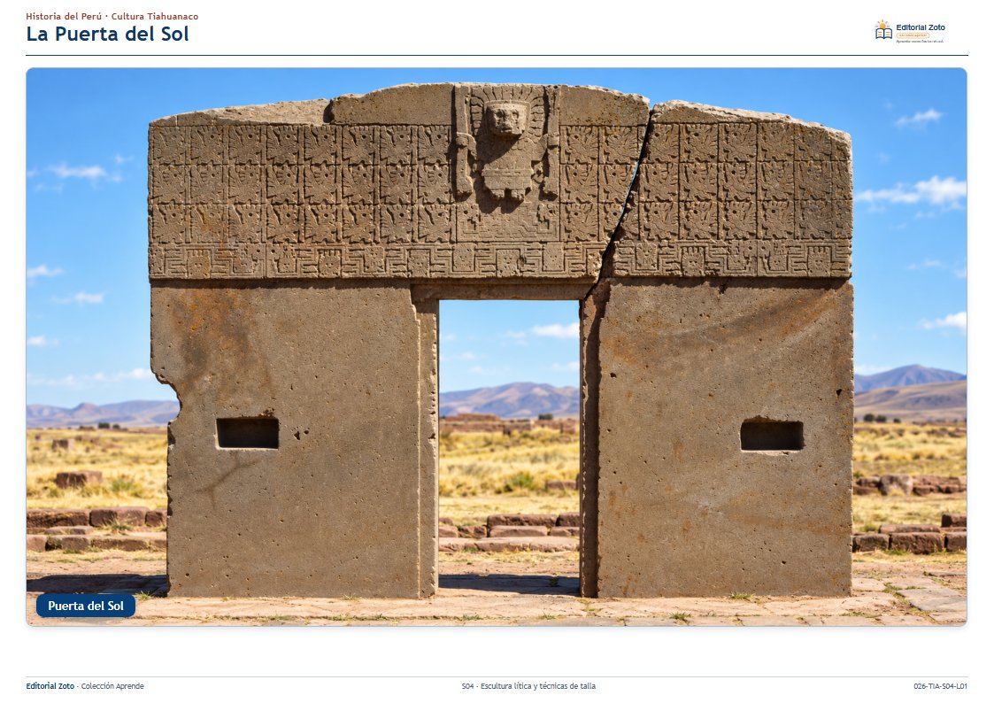 Imagen representativa de Escultura lítica y técnicas de talla