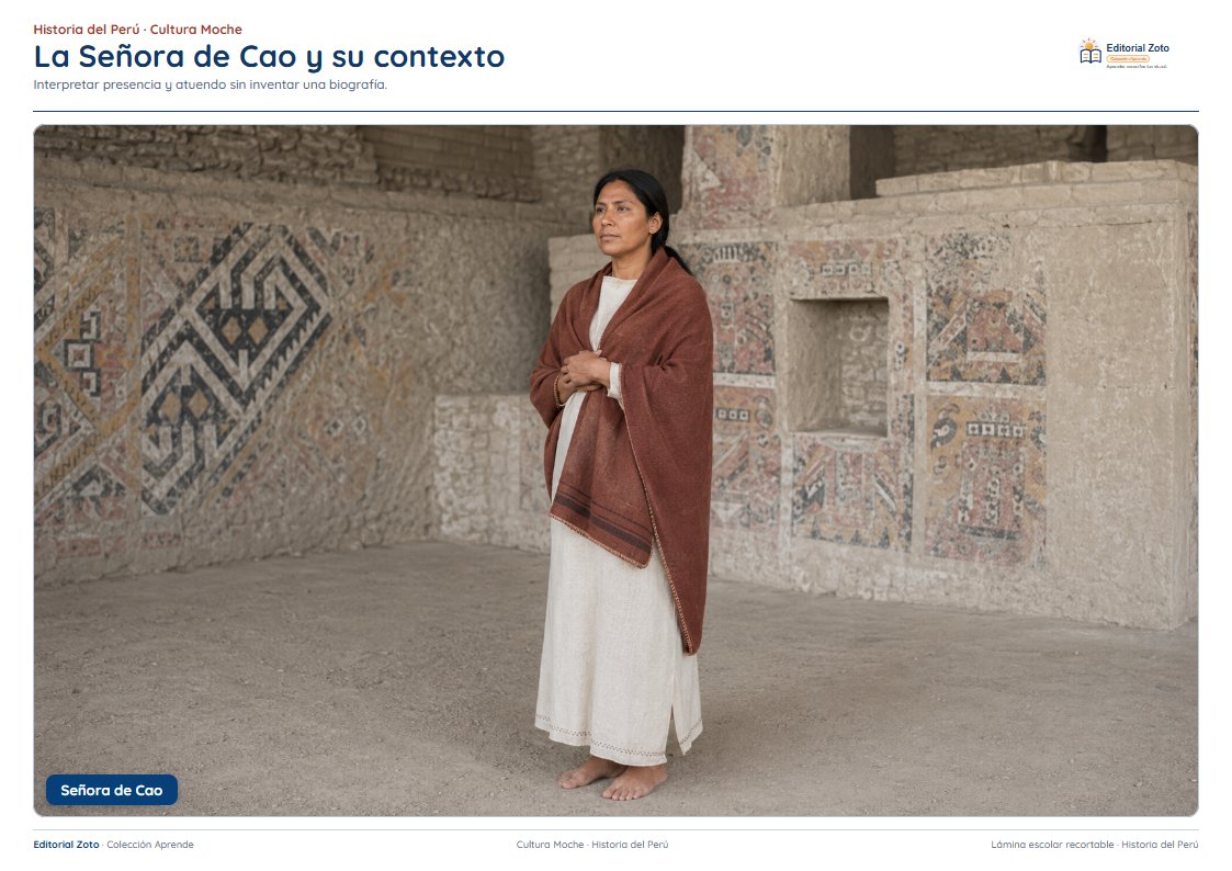 Vista previa de la lámina: La Señora de Cao y su contexto