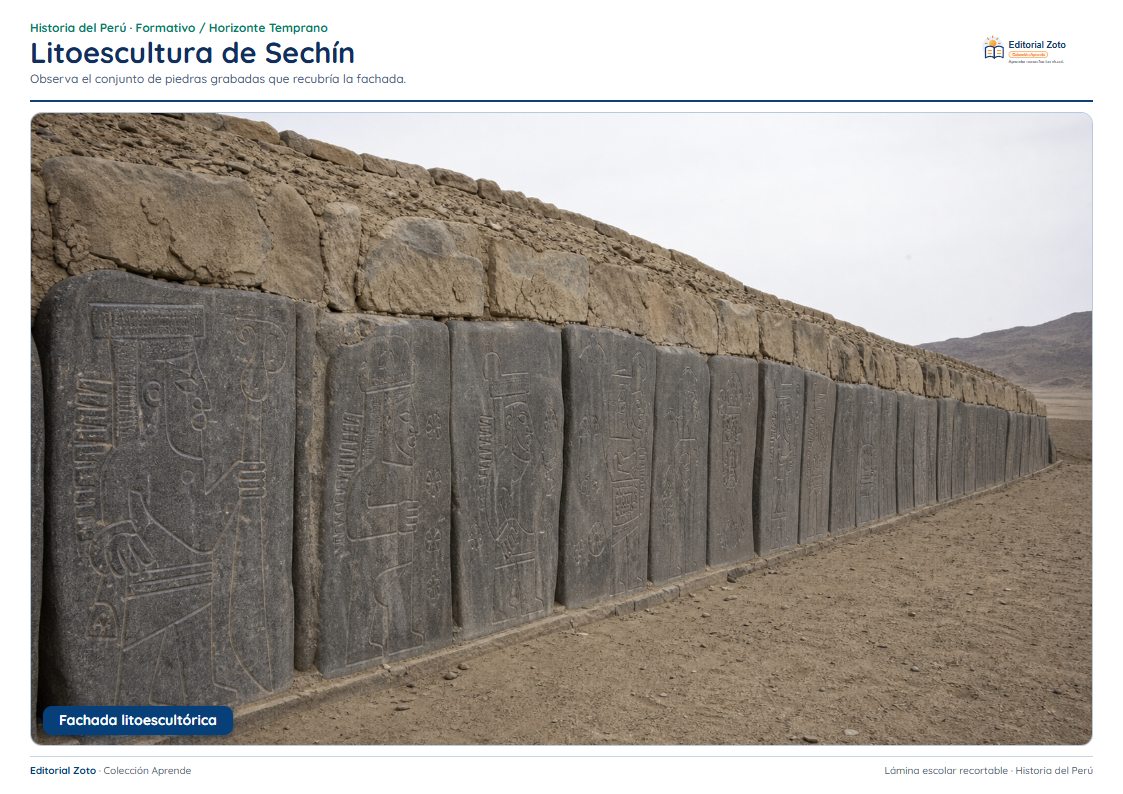 Imagen representativa de Litoescultura de Sechín