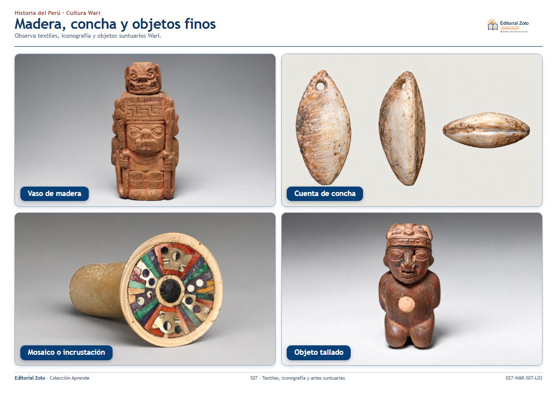 Vista previa de la lámina: Madera, concha y objetos finos