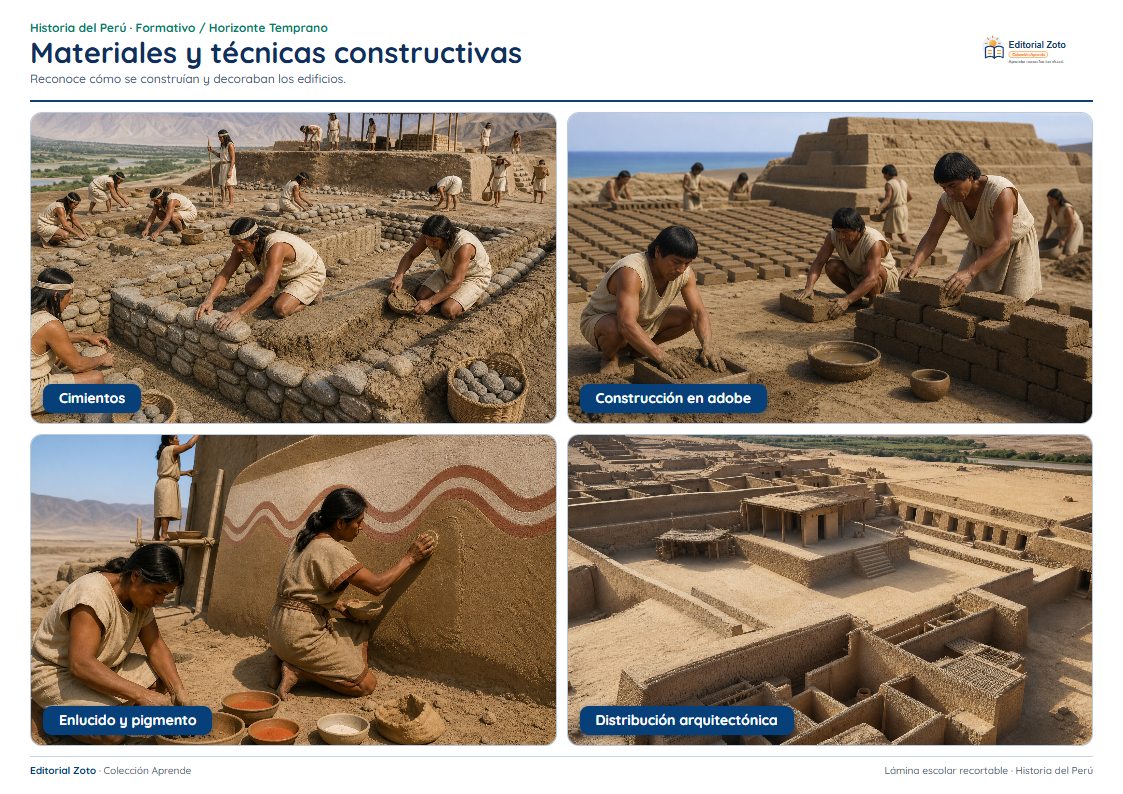 Vista previa de la lámina: Materiales y técnicas constructivas