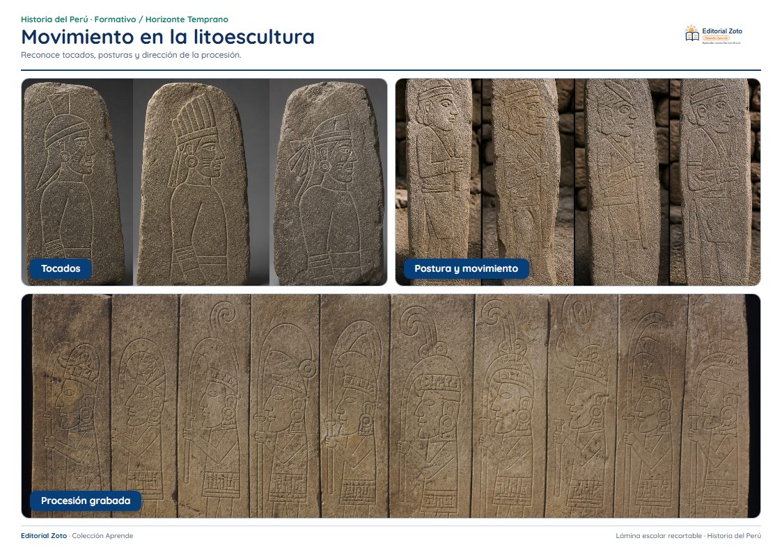 Vista previa de la lámina: Movimiento en la litoescultura