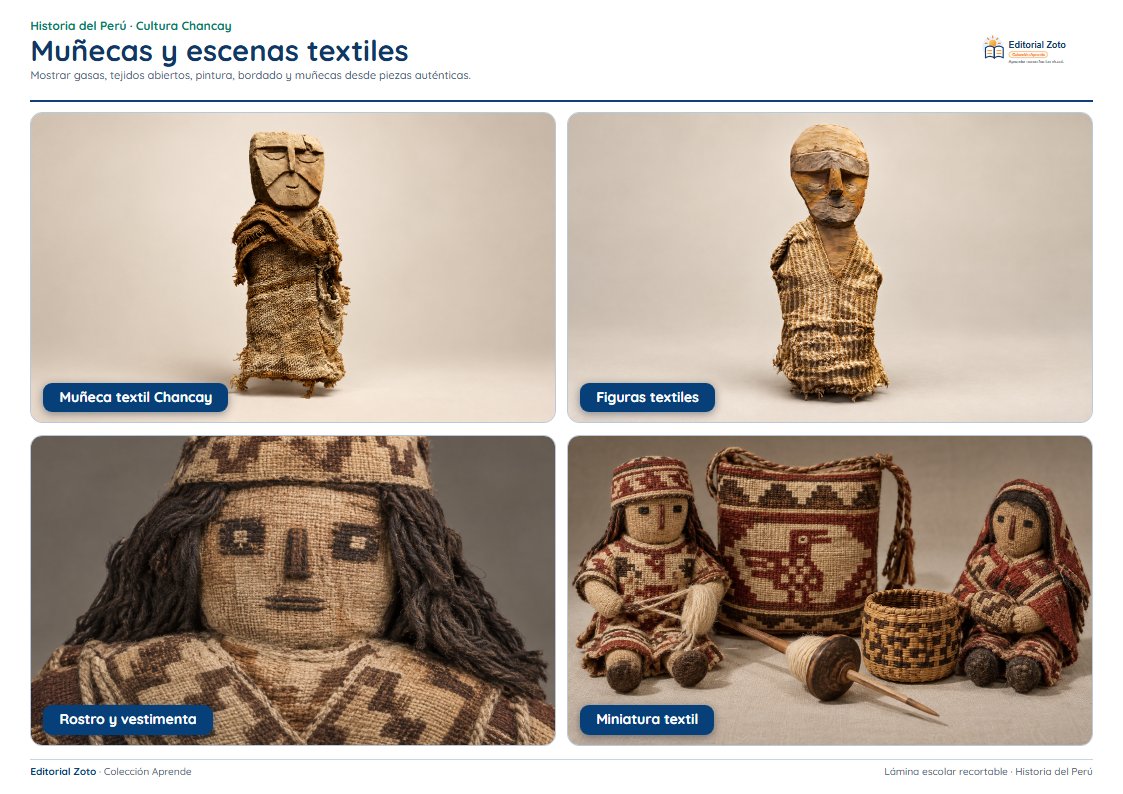 Vista previa de la lámina: Muñecas y escenas textiles