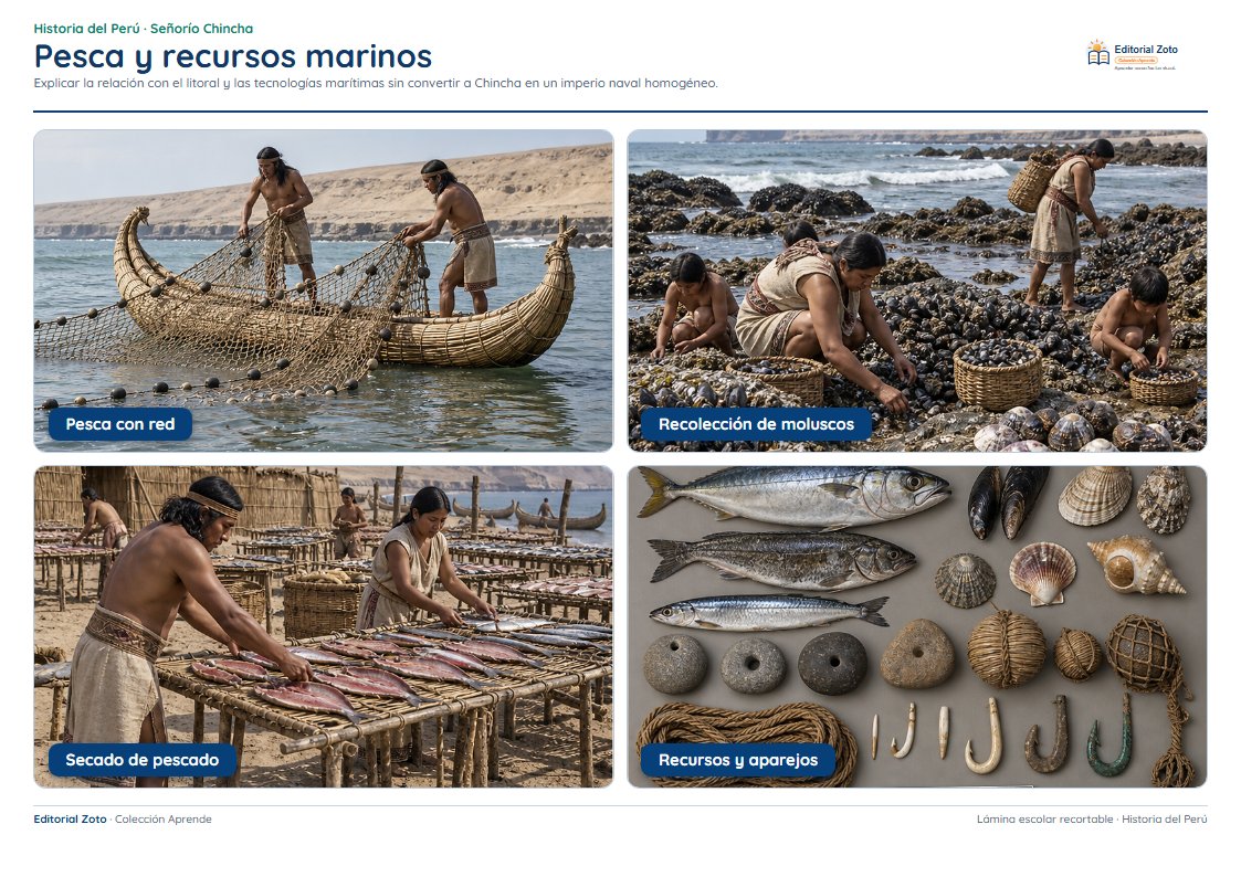 Vista previa de la lámina: Pesca y recursos marinos