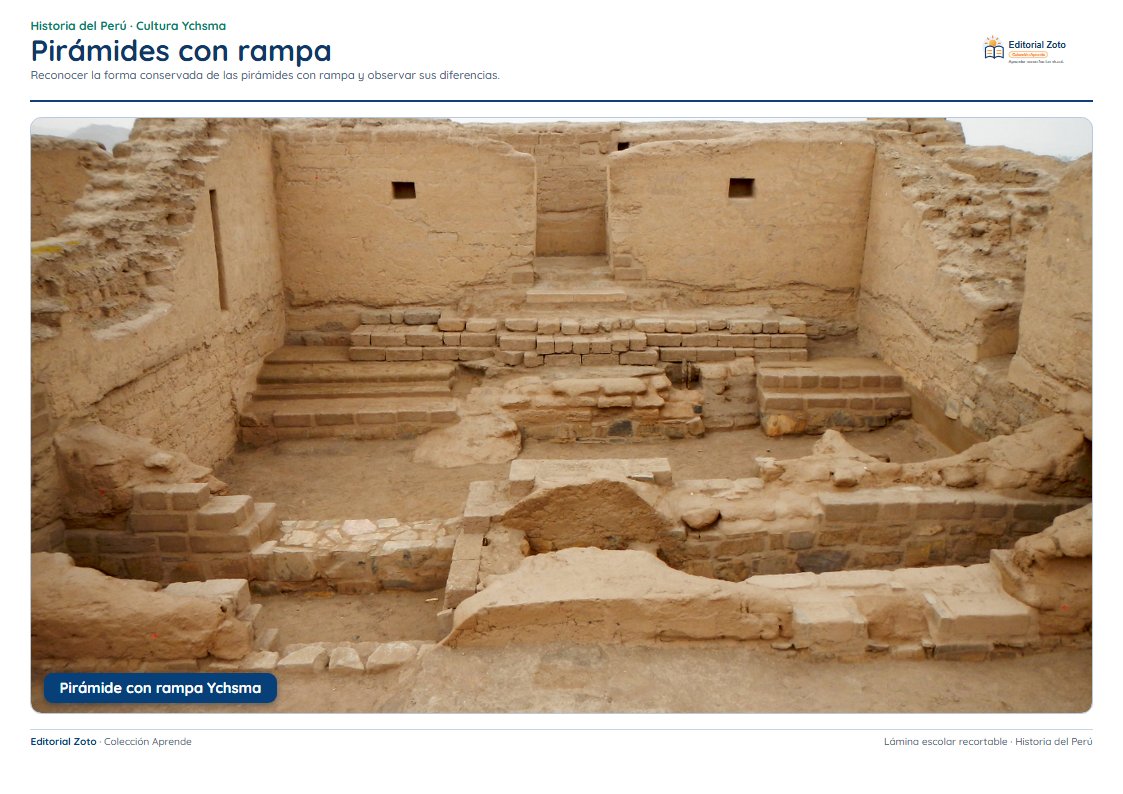 Vista previa de la lámina: Pirámides con rampa