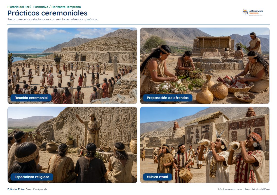 Vista previa de la lámina: Prácticas ceremoniales