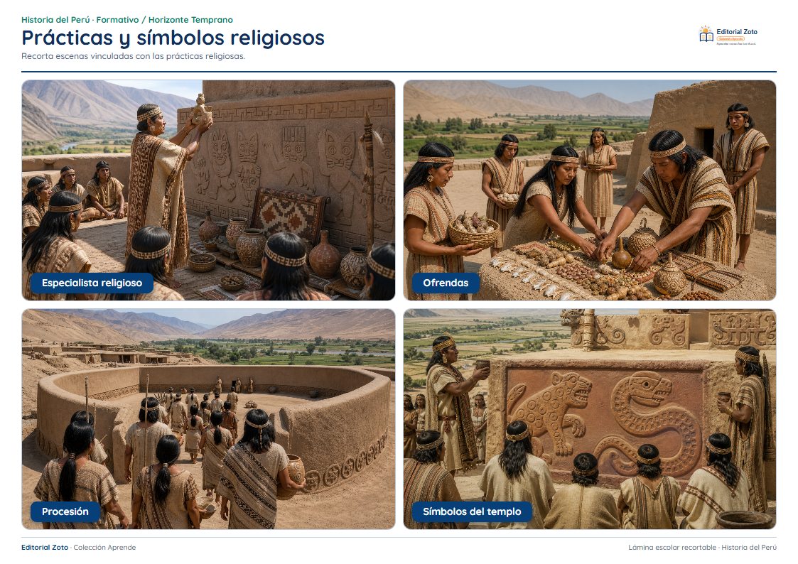 Vista previa de la lámina: Prácticas y símbolos religiosos
