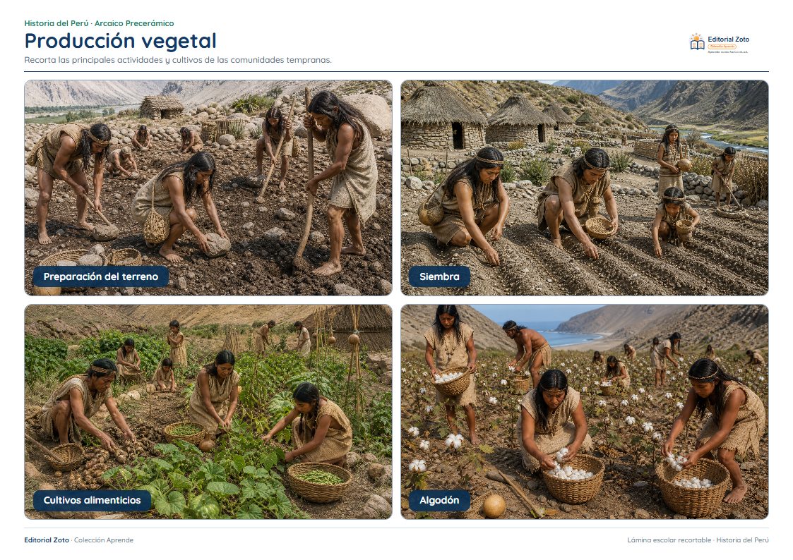 Vista previa de la lámina: Producción vegetal