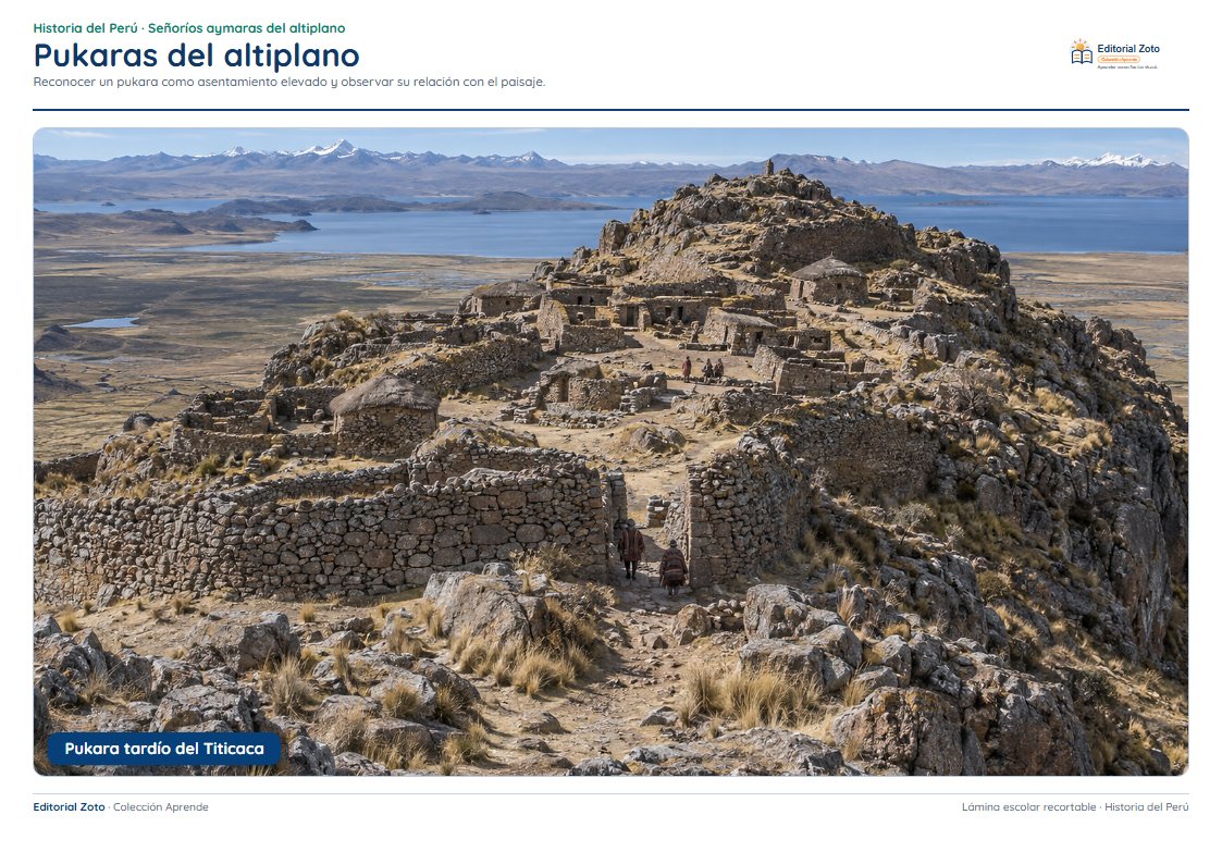 Vista previa de la lámina: Pukaras del altiplano