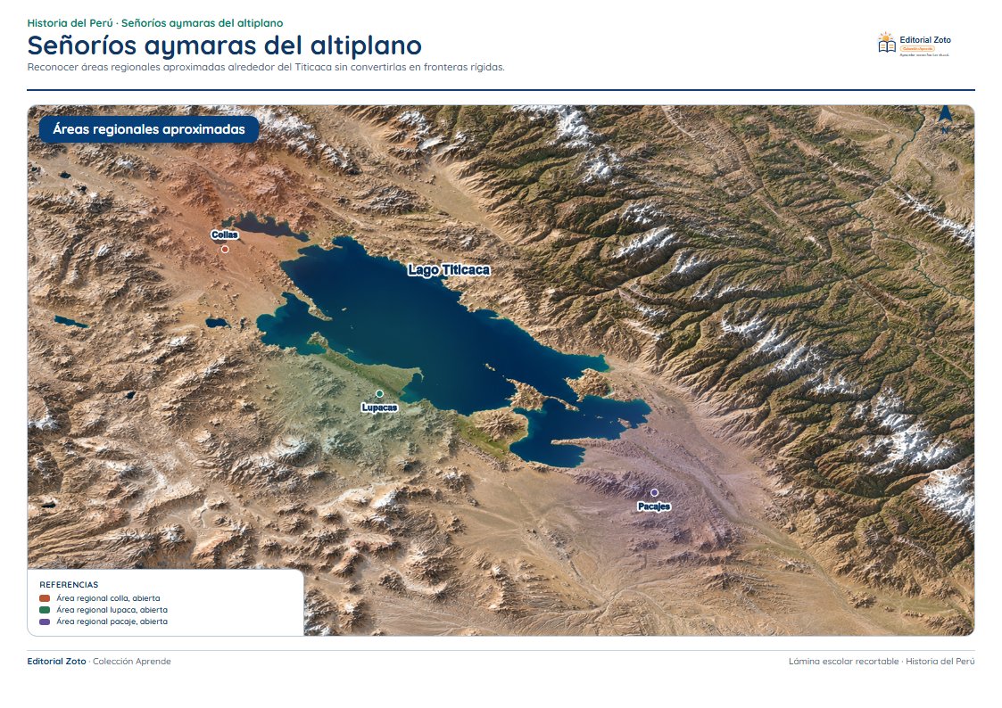 Vista previa de la lámina: Señoríos aymaras del altiplano