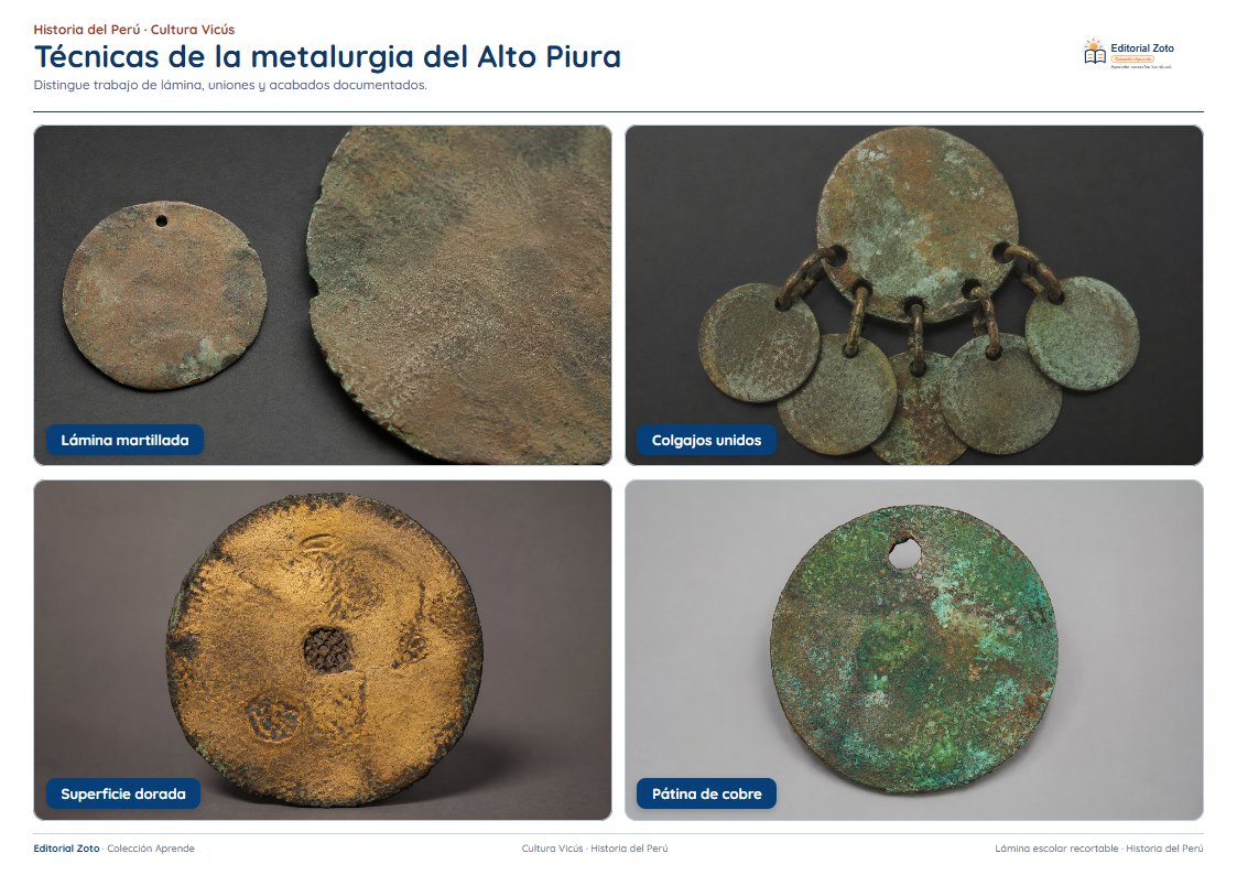 Vista previa de la lámina: Técnicas de la metalurgia del Alto Piura