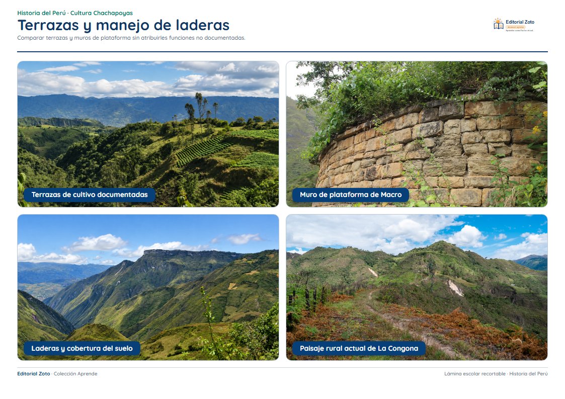 Vista previa de la lámina: Terrazas y manejo de laderas