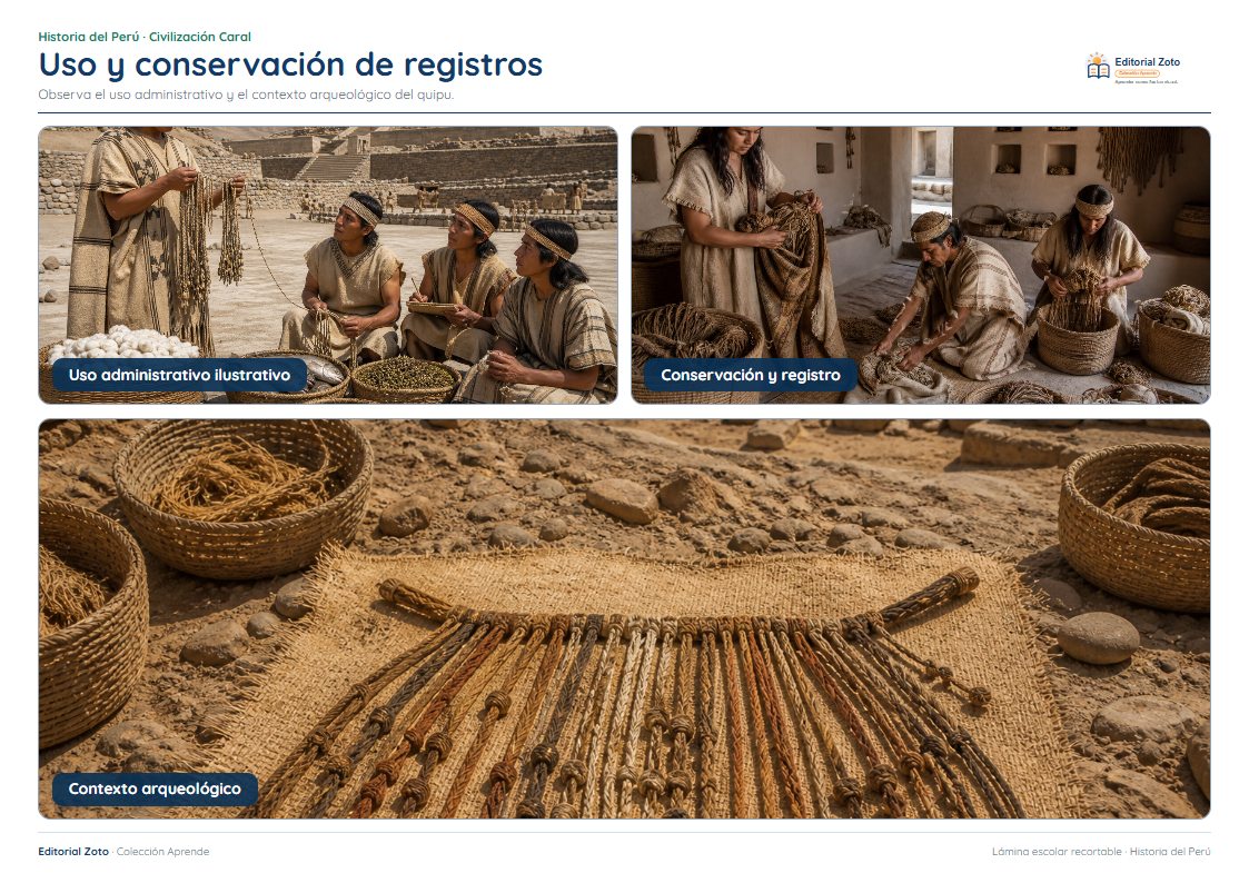 Vista previa de la lámina: Uso y conservación de registros